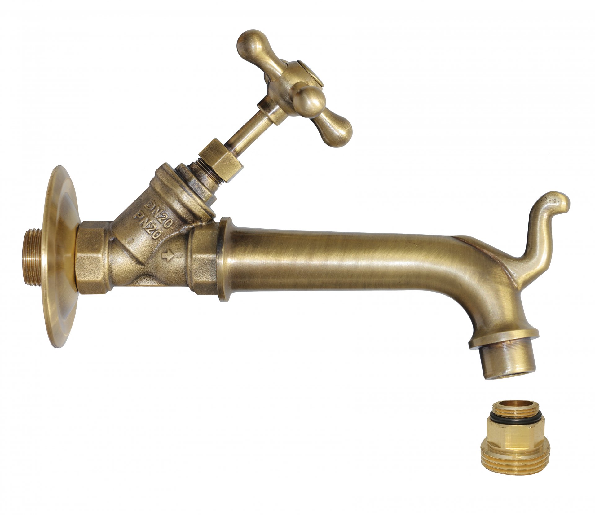 Rustikaler Wasserhahn mit 3/4"Anschluss